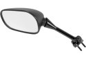 EMGO 2025/02 LUSTERKO KAWASAKI EX 650 R NINJA '06-'08 LEWE (OEM: 56001-0043) KOLOR CZARNY (WZÓR ORYGINAŁU) (HOMOLOGACJA)