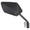 EMGO 2025/02 LUSTERKO KAWASAKI Z 125 PRO '14-'16 PRAWE (OEM: 56001-0313) KOLOR CZARNY (WZÓR ORYGINAŁU) (HOMOLOGACJA)