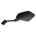 EMGO 2025/02 LUSTERKO KAWASAKI ZX-6R '09-'12 LEWE (OEM: 56001-0146) KOLOR CZARNY (WZÓR ORYGINAŁU) (HOMOLOGACJA)