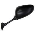 EMGO 2025/02 LUSTERKO YAMAHA XJ6N '14-'16, FZ8 FAZER '13-'15 PRAWE (OEM: 20S-26280-10) KOLOR CZARNY (WZÓR ORYGINAŁU) (HOMOLOGACJ