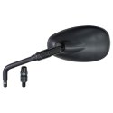 EMGO 2025/02 LUSTERKO YAMAHA XSR 700 '15-'16 LEWE (OEM: B34-F6280-00) KOLOR CZARNY (WZÓR ORYGINAŁU) (HOMOLOGACJA)