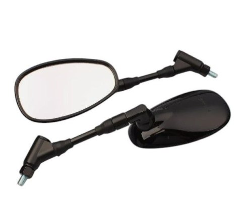 EMGO 2025/02 LUSTERKO YAMAHA XSR 900 '16-'18 PRAWE (OEM: 1B3-26290-20) KOLOR CZARNY (WZÓR ORYGINAŁU) (HOMOLOGACJA)