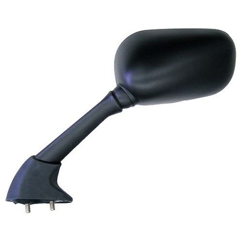 EMGO 2025/02 LUSTERKO YAMAHA YZF R1 '04-'06 LEWE (OEM: 5VY-26280-00) KOLOR CZARNY (WZÓR ORYGINAŁU) (HOMOLOGACJA)