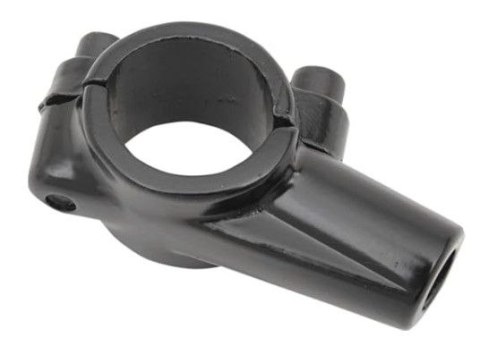 EMGO 2025/02 UCHWYT LUSTERKA Z OBEJMĄ NA KIEROWNICĘ 22MM (7/8") KOLOR CZARNY (OTWÓR 10MM)