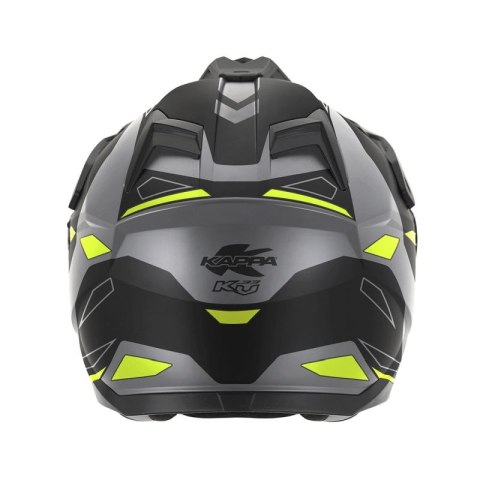 KAPPA 2025/05 KASK KV33 GRAPHIC WIZZARD ENDURO DUAL OFF ROAD Z SZYBĄ I BLENDĄ KOLOR CZARNY SZARY ŻÓŁTY FLUO MATT ROZMIAR 56 / S KAPPA 2025/05 KASK KV33 GRAPHIC WIZZARD ENDURO DUAL OFF ROAD Z SZYBĄ I BLENDĄ KOLOR CZARNY SZARY ŻÓŁTY FLUO MATT ROZMIAR 56 / S