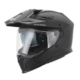 KAPPA 2025/05 KASK KV33 SOLID ENDURO DUAL OFF ROAD Z SZYBĄ I BLENDĄ KOLOR CZARNY MATT ROZMIAR 61 / XL (HOMOLOGACJA ECE 22R06)