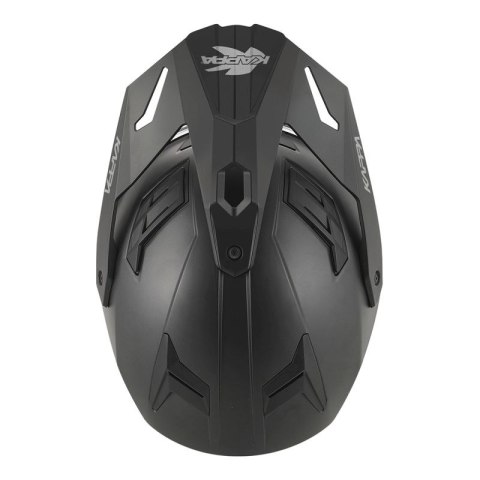 KAPPA 2025/05 KASK KV33 SOLID ENDURO DUAL OFF ROAD Z SZYBĄ I BLENDĄ KOLOR CZARNY MATT ROZMIAR 63 / XXL (HOMOLOGACJA ECE 22R06) KAPPA 2025/05 KASK KV33 SOLID ENDURO DUAL OFF ROAD Z SZYBĄ I BLENDĄ KOLOR CZARNY MATT ROZMIAR 63 / XXL (HOMOLOGACJA ECE 22R06)