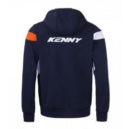 KENNY RACING BLUZA Z KAPTUREM MODEL RACING KOLOR NIEBIESKI/POMARAŃCZOWY/BIAŁY ROZMIAR XXL