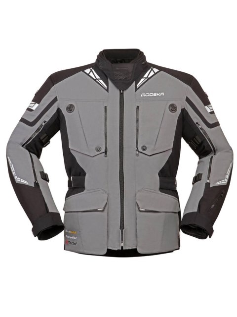 MODEKA KURTKA PANAMERICANA II KOLOR SZARY-CZARNY ROZMIAR XXL MODEKA KURTKA PANAMERICANA II KOLOR SZARY-CZARNY ROZMIAR XXL
