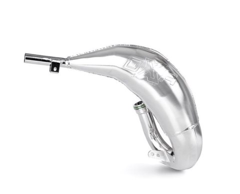 OXA FACTORY 2025/08 DYFUZOR (TUBA REZONANSOWA) FRONT EXHAUST PIPE CHROME X8 KTM SX 125 '19-'22