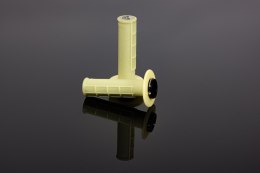 RENTHAL MANETKI MX R-WORKS LOCK-ON ARAMID (HALF WAFFLE) KOLOR KREMOWY