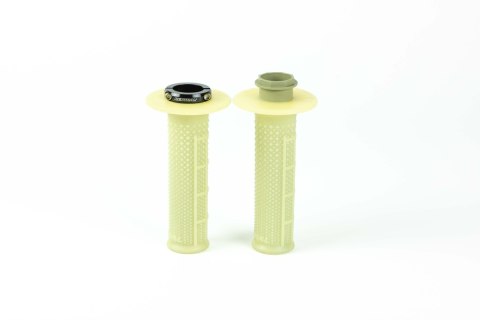 RENTHAL MANETKI MX R-WORKS LOCK-ON ARAMID (TAPERED) KOLOR KREMOWY