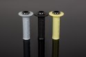 RENTHAL MANETKI MX R-WORKS LOCK-ON ULTRATACKY (HALF WAFFLE) KOLOR CZARNY