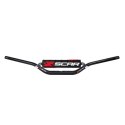 SCAR RACING KIEROWNICA Z POPRZECZKĄ 28,6MM MODEL STEWART/VILLOPOTO KOLOR CZARNY GĄBKA CZARNY/BIAŁY