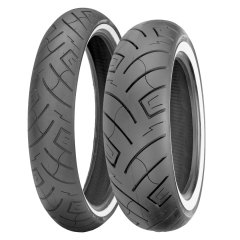 SHINKO OPONA 130/60B19 SR777 67H TL REINF WW PRZÓD BIAŁY BOK DOT 15/2025