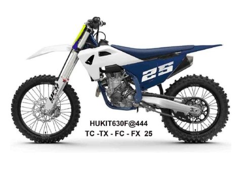 UFO 2025/04 KOMPLET PLASTIKÓW (FULL KIT) Z OSŁONAMI TELESKOPÓW (AMORTYZATORÓW) HUSQVARNA TC 125 / 150 / 250 / 300 '25, TX 300 '2