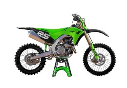 UFO 2025/04 KOMPLET PLASTIKÓW (FULL KIT) Z OSŁONAMI TELESKOPÓW (AMORTYZATORÓW) KAWASAKI KXF 250 '25-, KXF 450 '24-'25 KOLOR ZIEL