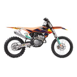 BLACKBIRD PROMOCJA KOMPLET NAKLEJEK (OKLEIN) KTM SX/SX-F '16-'18, EXC/EXC-F '17-'19 REPLICA KTM FACTORY MXGP KOLOR POMARAŃCZOWY 