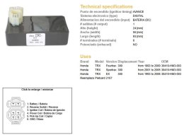 DZE MODUŁ ZAPŁONU CDI HONDA TRX 300EX '93-'05 (30410-HM3-003)