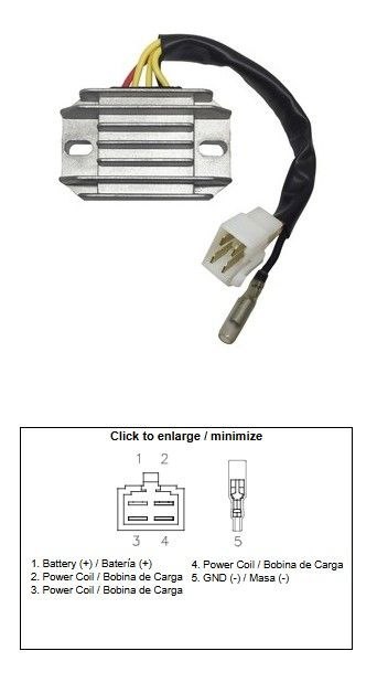 DZE REGULATOR NAPIĘCIA SUZUKI LT 230 QUAD RUNNER '87-'93 (32800-35B00)
