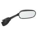 EMGO 2025/02 LUSTERKO YAMAHA FZ6 (FZ6 S) FAZER '04-'06 PRAWE (OEM: 5VX-26290-00) KOLOR CZARNY (WZÓR ORYGINAŁU) (HOMOLOGACJA)