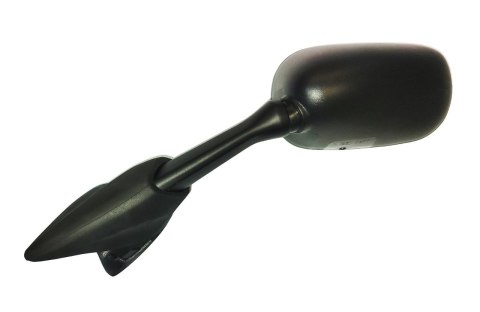 EMGO 2025/02 LUSTERKO YAMAHA FZ6 (FZ6 S) FAZER '04-'06 PRAWE (OEM: 5VX-26290-00) KOLOR CZARNY (WZÓR ORYGINAŁU) (HOMOLOGACJA)