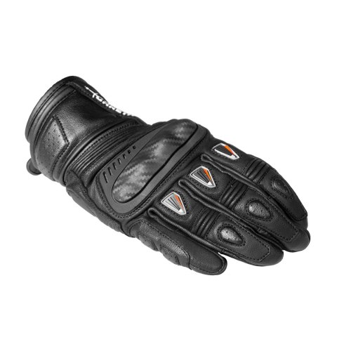 GARETH RĘKAWICE SKÓRZANE KRÓTKIE MODEL SPEED KOLOR CZARNY ROZMIAR XL