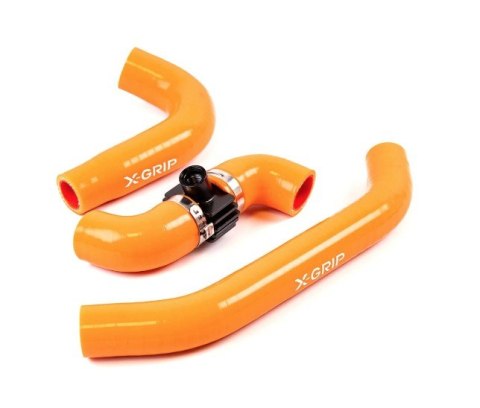 X-GRIP SILIKONOWE WĘŻE/PRZEWODY CHŁODNICY KTM 250-300,EXC TBI,XC-W TBI '24-, SX,XC '23-, HUSQVARNA 250-300,TE '24-, TC,TX,23-, G