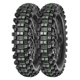 MITAS OPONA 120/90-18 TERRA FORCE-EX MH SUPER LIGHT 65M TT (ZIELONY PASEK) TYŁ DOT 04/2025 (460121) (ZAMIENNIK:70000185)