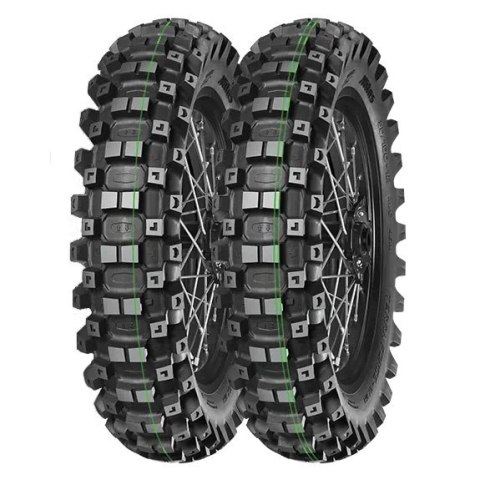 MITAS OPONA 120/90-18 TERRA FORCE-EX MH SUPER LIGHT 65M TT (ZIELONY PASEK) TYŁ DOT 04/2025 (460121) (ZAMIENNIK:70000185)