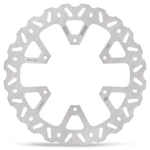 MOTO-MASTER TARCZA HAMULCOWA TYŁ / TYLNA NITRO ROAD HUSQVARNA: NORDEN 901, KTM: ADVENTURE 790/889 (260X110,5X5) (6X6,5MM) (PATRZ