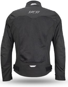 UFO 2025/04 KURTKA ACRON URBAN DAMSKA SOFTSHELL / AIRNET Z WYPINANĄ, ODDYCHAJĄCA, WIATRO I WODOSZCZELNĄ MEMBRANĄ KOLOR CZARNY RO