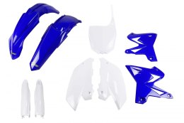 UFO KOMPLET PLASTIKÓW (FULL KIT) Z OSŁONAMI TELESKOPÓW (AMORTYZATORÓW) YAMAHA YZ 125 / 250 '02-'14 RESTYLING KOLOR OEM (NIEBIESK