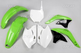 UFO KOMPLET PLASTIKÓW KAWASAKI KXF 450 '07 KOLOR OEM (ZIELONY/BIAŁY) (KA209E999)