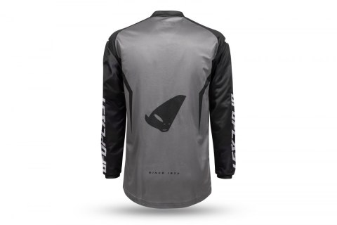 UFO KOSZULKA BAMBERG JERSEY CROSS KOLOR SZARY/CZARNY ROZMIAR XXL - KOLEKCJA 2024