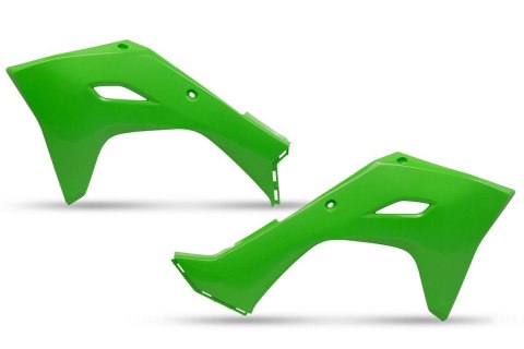 UFO OSŁONY CHŁODNICY KAWASAKI KXF 450 '24, KOLOR ZIELONY