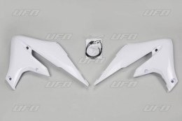 UFO OSŁONY CHŁODNICY YAMAHA YZF 250 '19-'22, WRF 250 '20-'25, YZF 450 '18-22, WRF 450 '19-'25 KOLOR BIAŁY