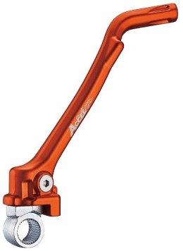 ACCEL DŹWIGNIA STARTERA (KOPKA) ALUMINIOWA KTM SX65 '16-'23, HUSQVARNA TC 65 '17-'23 KOLOR POMARAŃCZOWY