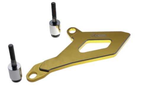 ACCEL OSŁONA ZĘBATKI PRZEDNIEJ SUZUKI DRZ 400 '00-'14 KOLOR ZŁOTY