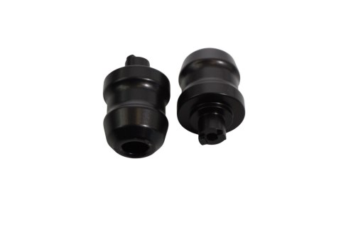 BIKETEC KOŃCÓWKI/CIĘŻARKI KIEROWNICY KAWASAKI NINJA 650 (2017-) KOLOR CZARNY 2404070000, OEM:13042-0735 / 13042-0800