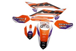 BLACKBIRD KOMPLET NAKLEJEK (OKLEIN) KTM SX 85 '25 DREAM 5 KOLOR POMARAŃCZOWY BIAŁY CZARNY