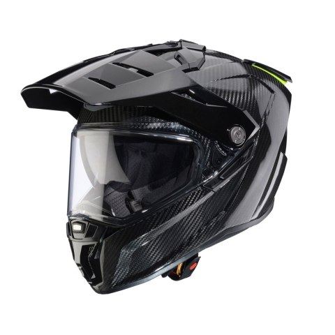 CABERG KASK OFFROAD / TRAIL / ADVENTURE DUOSPORT (DUAL) TANAMI CARBON Z SZYBKĄ I BLENDĄ KOLOR KARBON ROZMIAR XL (PINLOCK W ZESTA
