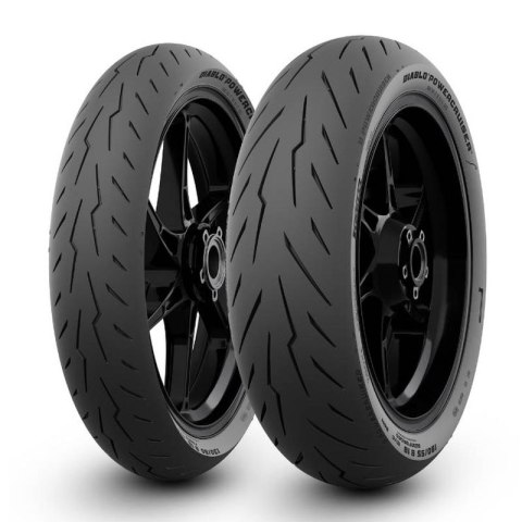 PIRELLI KOMPLET OPON (4586900/25) 130/90B16 DIABLO POWERCRUISER REINF 73H TL M/C PRZÓD DOT 2025 + (4587000/25) 150/80B16 DIABLO 