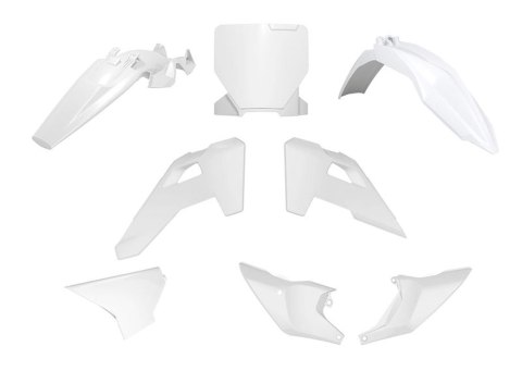 RACETECH (RTECH) KOMPLET PLASTIKÓW HUSQVARNA TC 85 '25 KOLOR BIAŁY