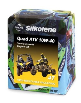 SILKOLENE FUCHS OLEJ SILNIKOWY PÓŁSYNTETYCZNY QUAD ATV 4T 10W-40 4L (CUB)