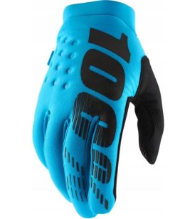 100 PROCENT RĘKAWICE CROSS/ENDURO BRISKER TURQUOISE KOLOR TURKUSOWY ROZMIAR M