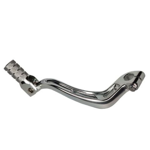 ACCEL DŹWIGNIA ZMIANY BIEGÓW BETA RR 125/250/300/350/390/430/498 '13-'24 ALUMINIOWA KOLOR SREBRNY