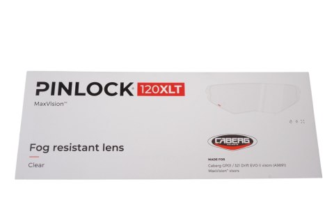 CABERG CZĘŚCI PINLOCK 120XLT MAX VISION DO KASKÓW GP01 / DRIFT EVO II