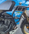 CROSSPRO GMOLE ALUMINIOWE OSŁONY SILNIKA I CHŁODNIC YAMAHA XTZ 690 TENERE 700 '25, RALLY EDITION '25- KOLOR CZARNY (PASUJĄ DO OR