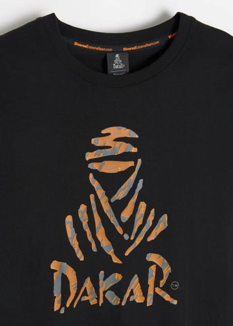 DIVERSE 2026 EXTREME TEAM - DAKAR RALLY KOSZULKA (T-SHIRT) DKR DES 1725 KOLOR CZARNY M